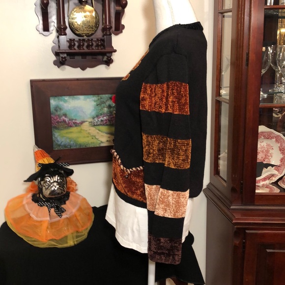 Vintage Jack B. Quick Petites Reindeer Sweater - Picture 2 of 7